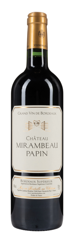 Vignobles Landeau Mirambeau Papin 2020 75cl