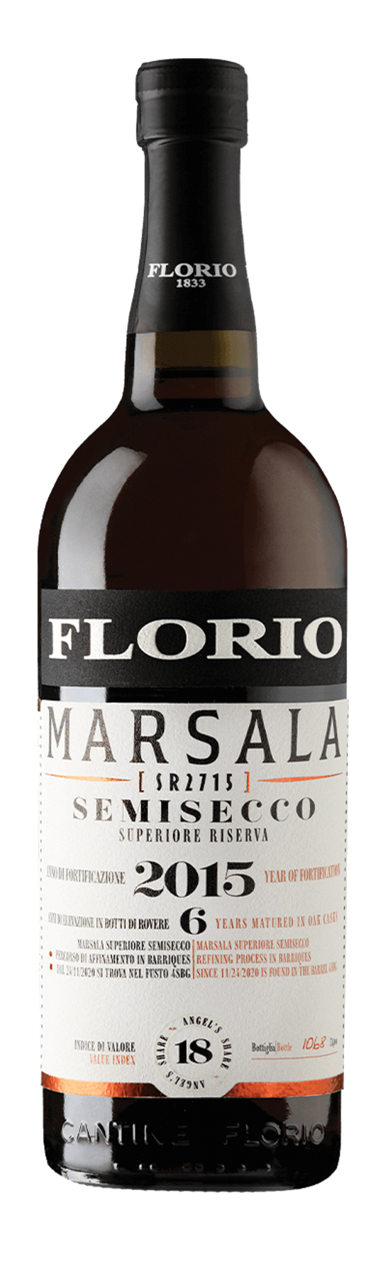 Florio Semisecco Classic 19% 2015 75cl