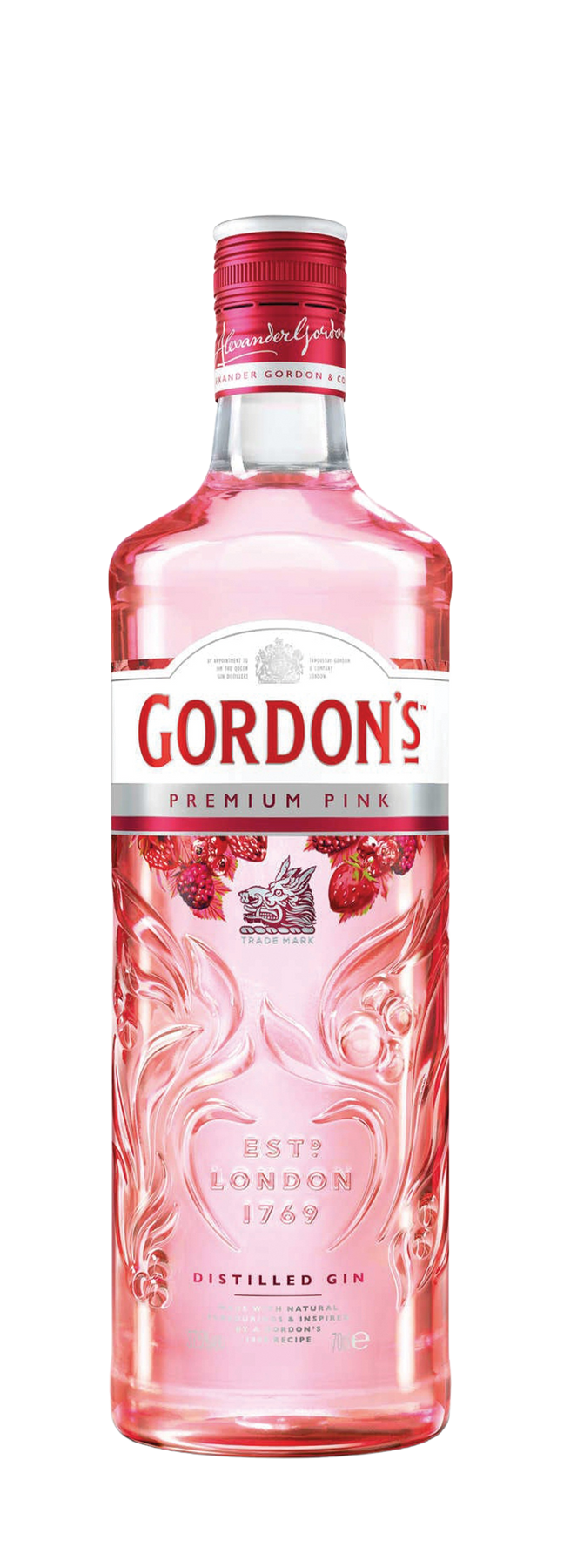 Pink Gin 37,5% 70cl