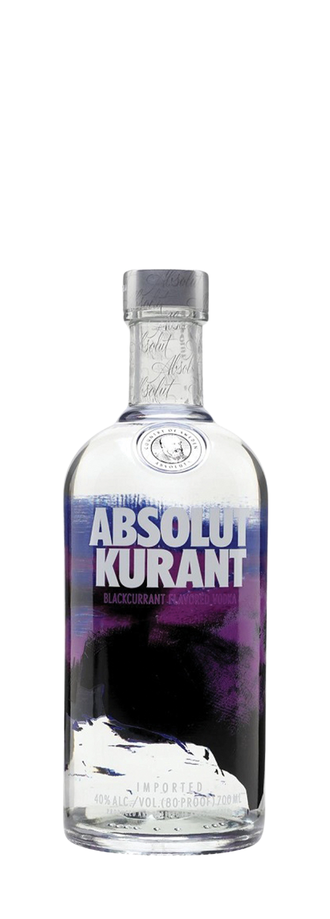 Absolut Kurant Vodka 40% 70cl