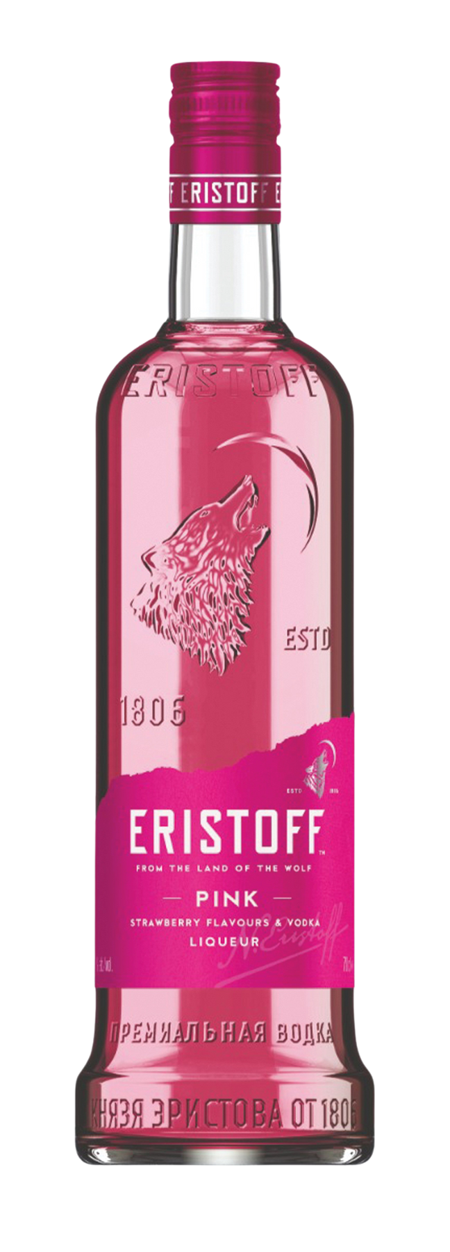 Pink Vodka 18% 70cl