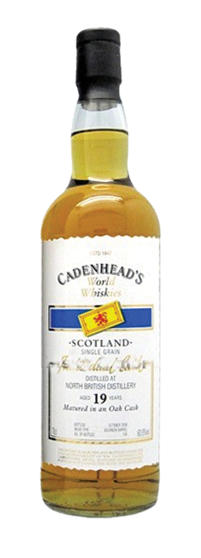 19 Years Old Cadenhead's 60,8% 70cl