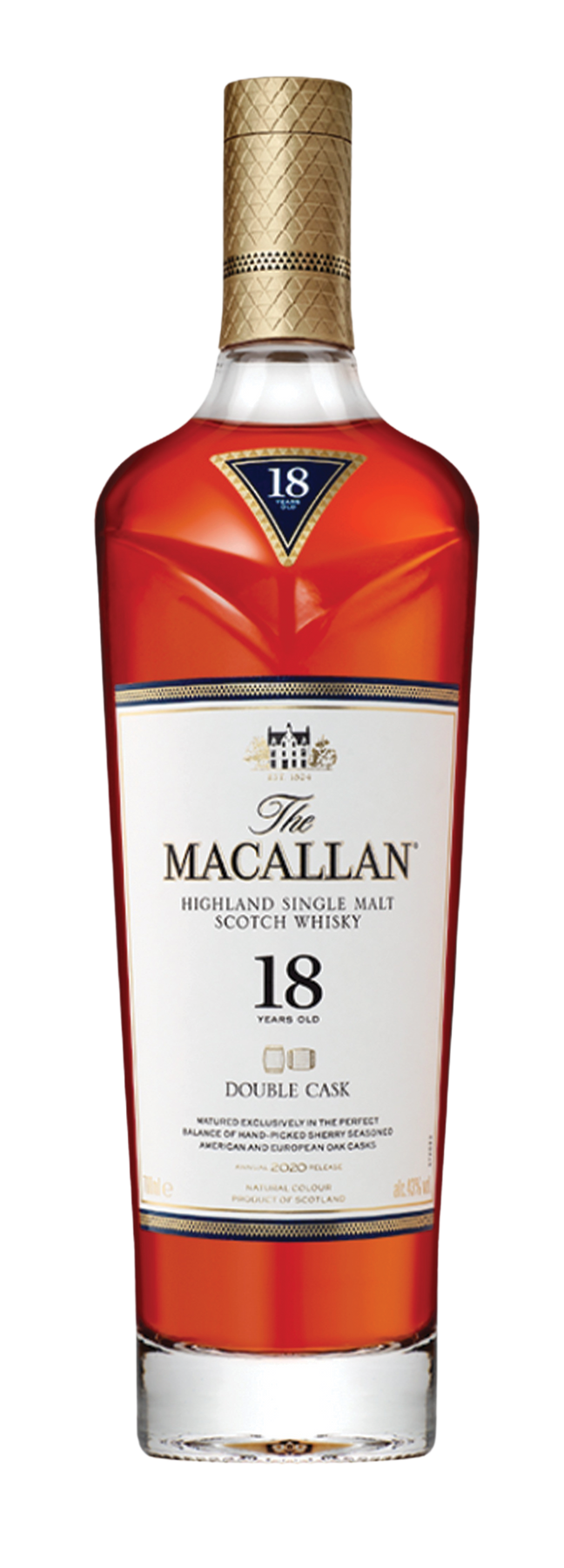 18 Years Old Double Cask 43% 70cl